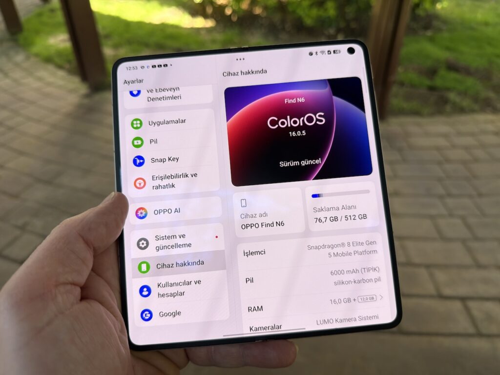 Katlanabilir telefon dünyasının yeni standardı mı? Oppo Find N6 İncelemesi