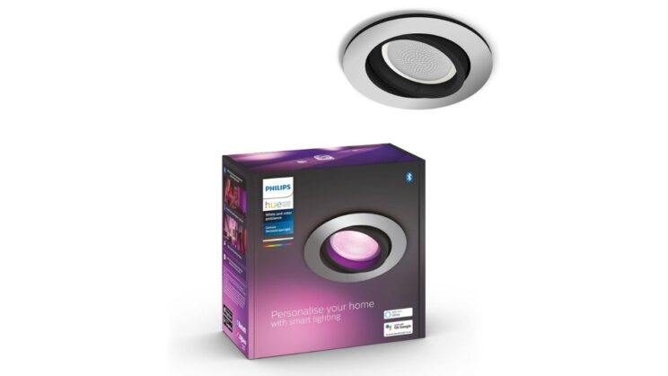 Philips Hue Centura yarı fiyatına indi: 16 milyon renkli akıllı gömme spot Amazon’da