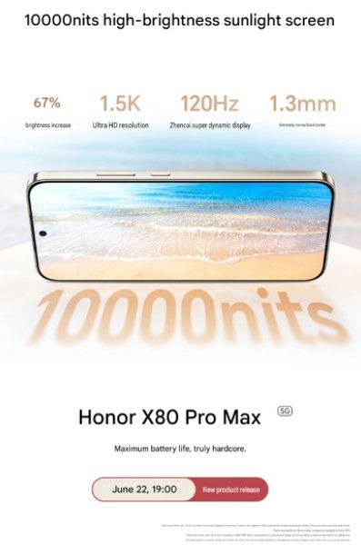 Honor’dan 10.000 nit ekranlı ilk akıllı telefon geliyor