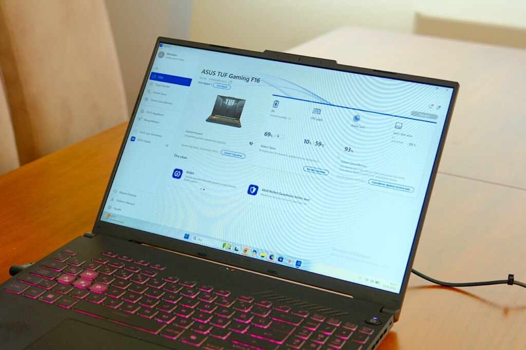 Hareket hâlinde uygun fiyatlı yüksek oyun performansı! ASUS TUF Gaming F16 (FX607VJB) İncelemesi