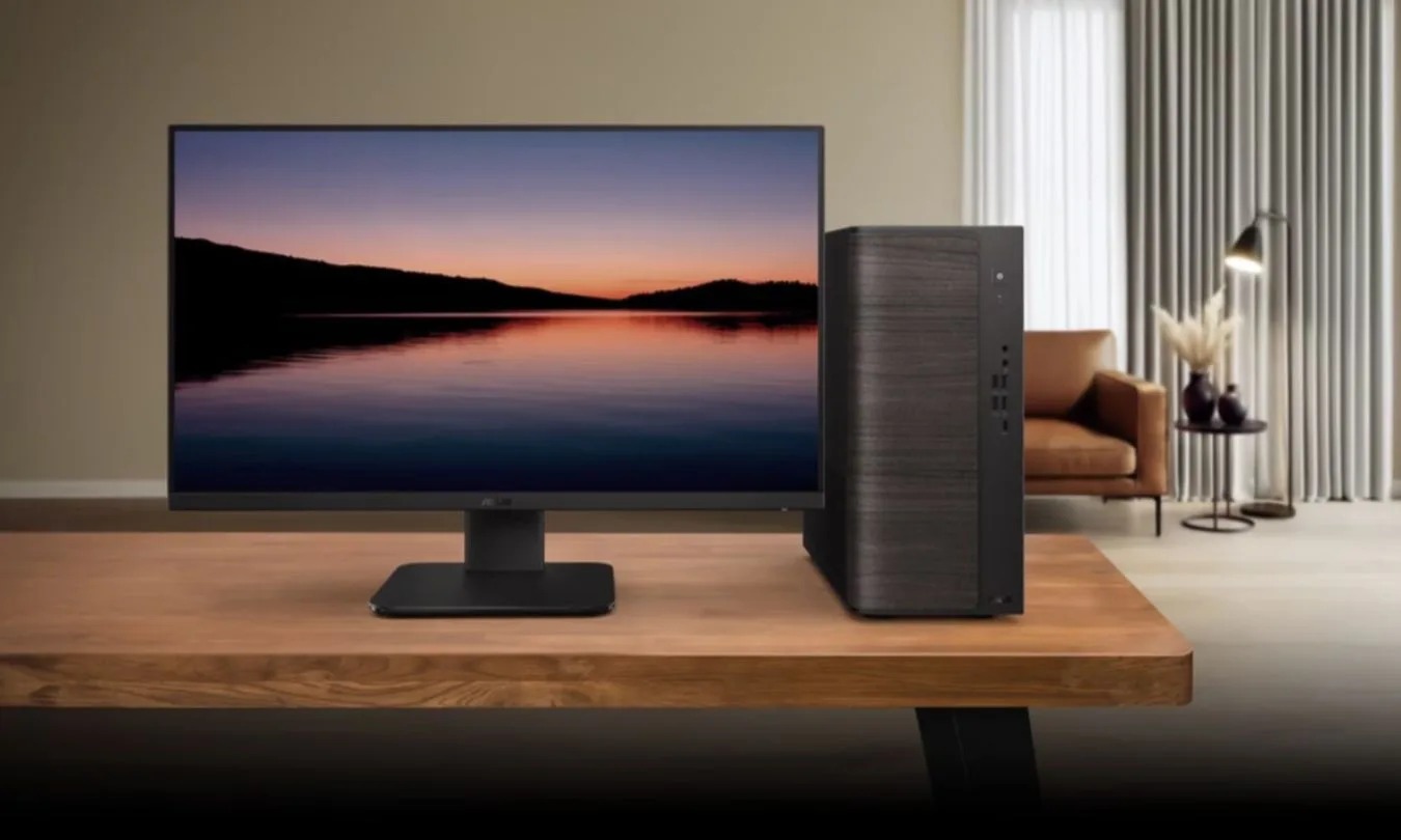 Ahşap dokulu Asus V700 Mini Tower masaüstü bilgisayarlara farklı bir kimlik kazandırıyor