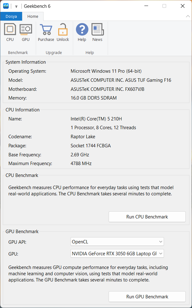 Hareket hâlinde uygun fiyatlı yüksek oyun performansı! ASUS TUF Gaming F16 (FX607VJB) İncelemesi
