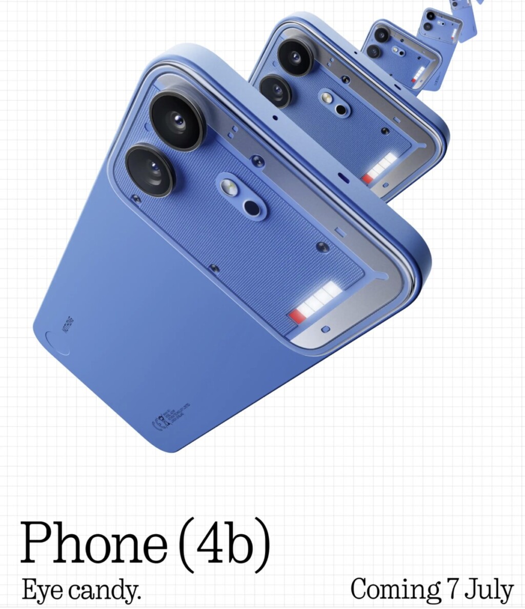Nothing Phone (4b) tasarımı tanıtımdan önce resmen paylaşıldı