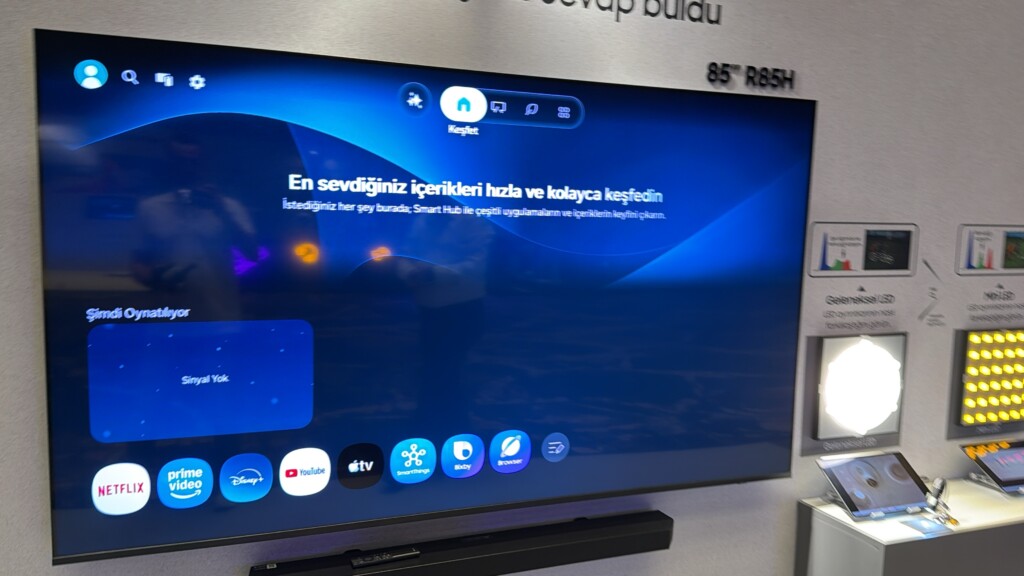 Samsung 2026 AI TV serisini Türkiye’de Vision AI ile tanıttı
