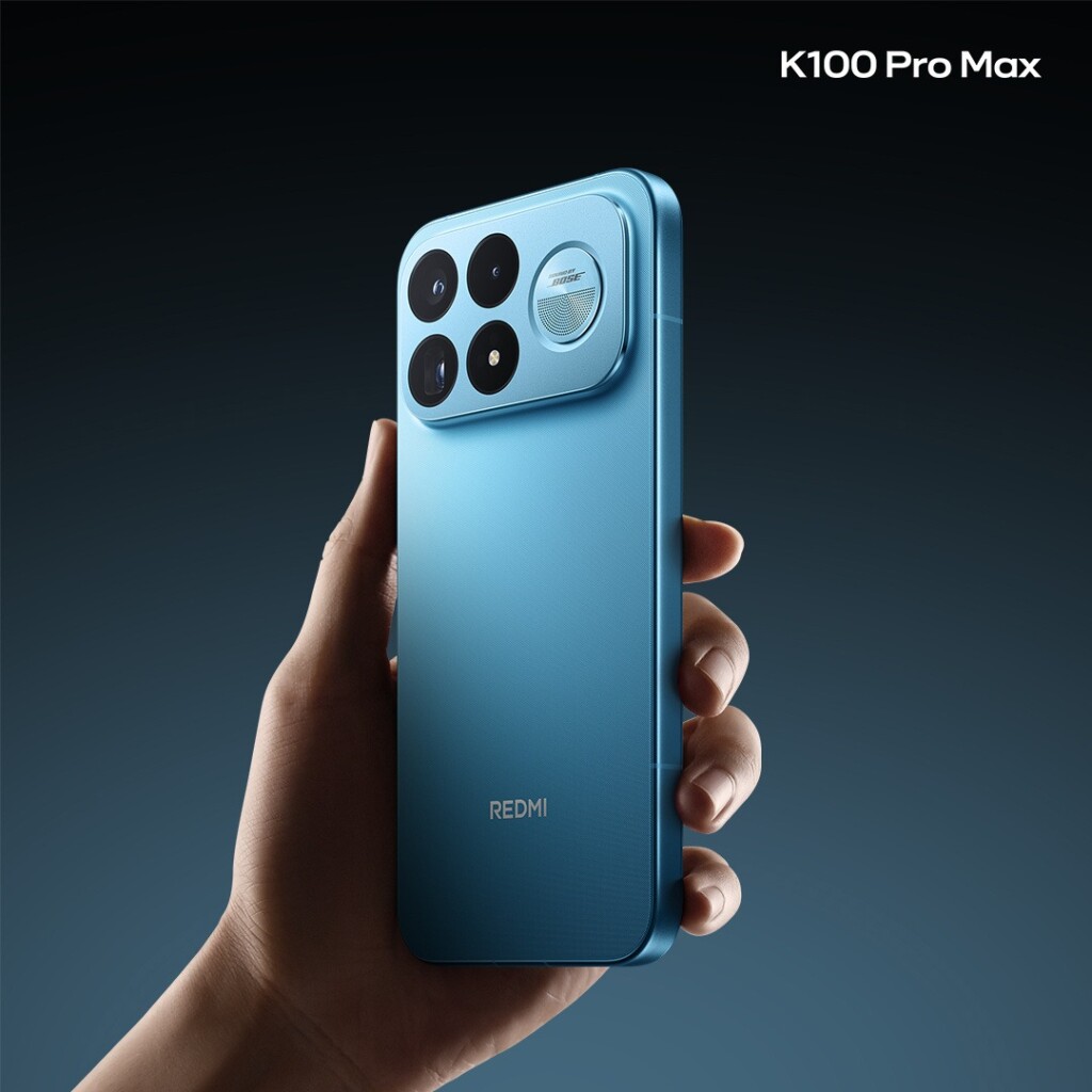 Redmi K100 Pro Max’in mavi rengi ortaya çıktı, özellikleri güçlü