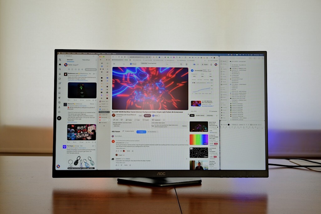 Oyun monitörü iş ve film için nasıl? AOC Q27G4XF İncelemesi