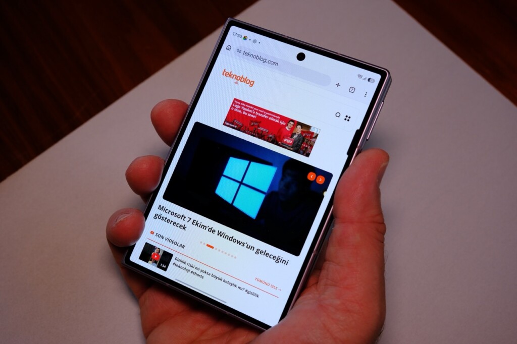 Küçük gövdede büyük ekran keyfi! Samsung Galaxy Z Fold 8 İncelemesi