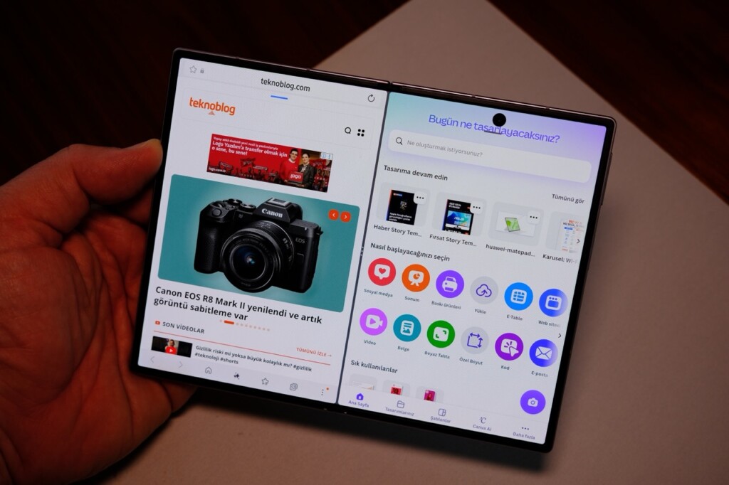Küçük gövdede büyük ekran keyfi! Samsung Galaxy Z Fold 8 İncelemesi