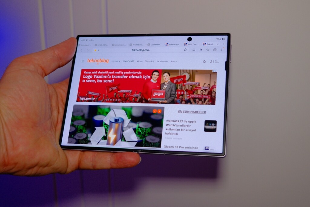 Küçük gövdede büyük ekran keyfi! Samsung Galaxy Z Fold 8 İncelemesi
