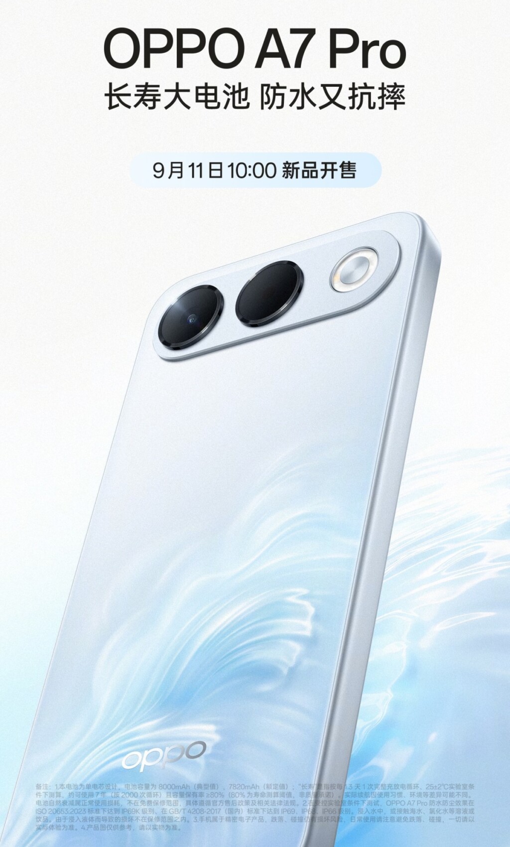 Oppo A7 Pro’nun 8000 mAh pili dikkat çekiyor