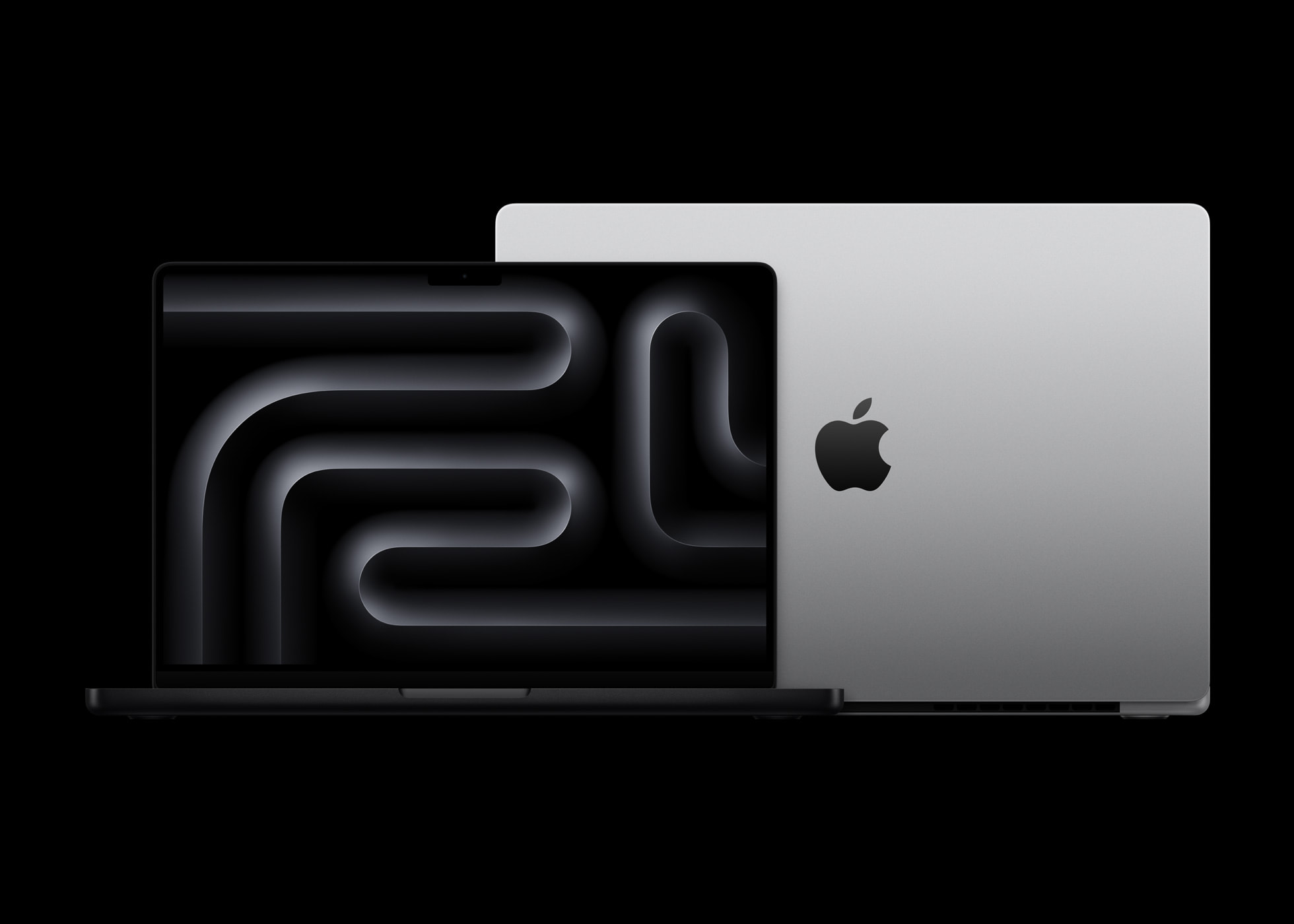 M4 ailesine sahip MacBook Pro modellerinin resmi Apple fotoğrafı