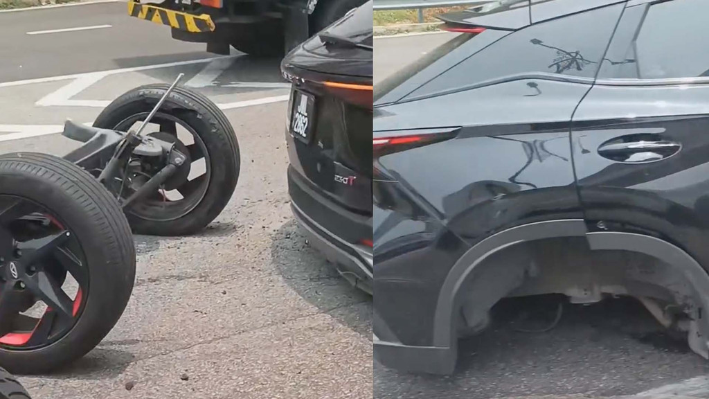 Chery OMODA 5’in arka aksı araçtan tamamen ayrıldı