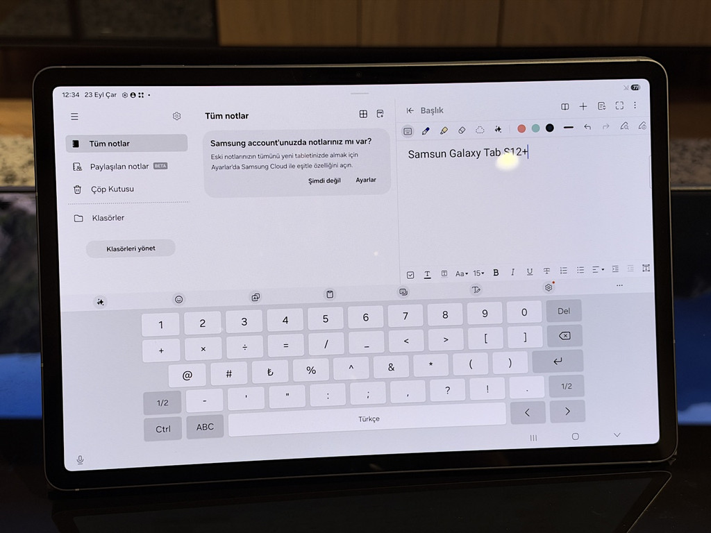 Galaxy Tab S12+ ve S12 Ultra ön inceleme: Ekran mı, çalışma alanı mı?