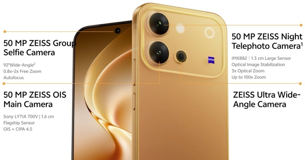 Vivo V80 7200 mAh pili ve 144 Hz ekranıyla tanıtıldı